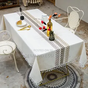 Cotton Linen Table Cloth
140*220cm