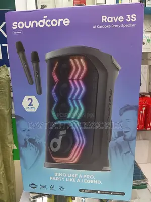 Anker Soundcore 3s Party Speaker With 2 Mics - Black