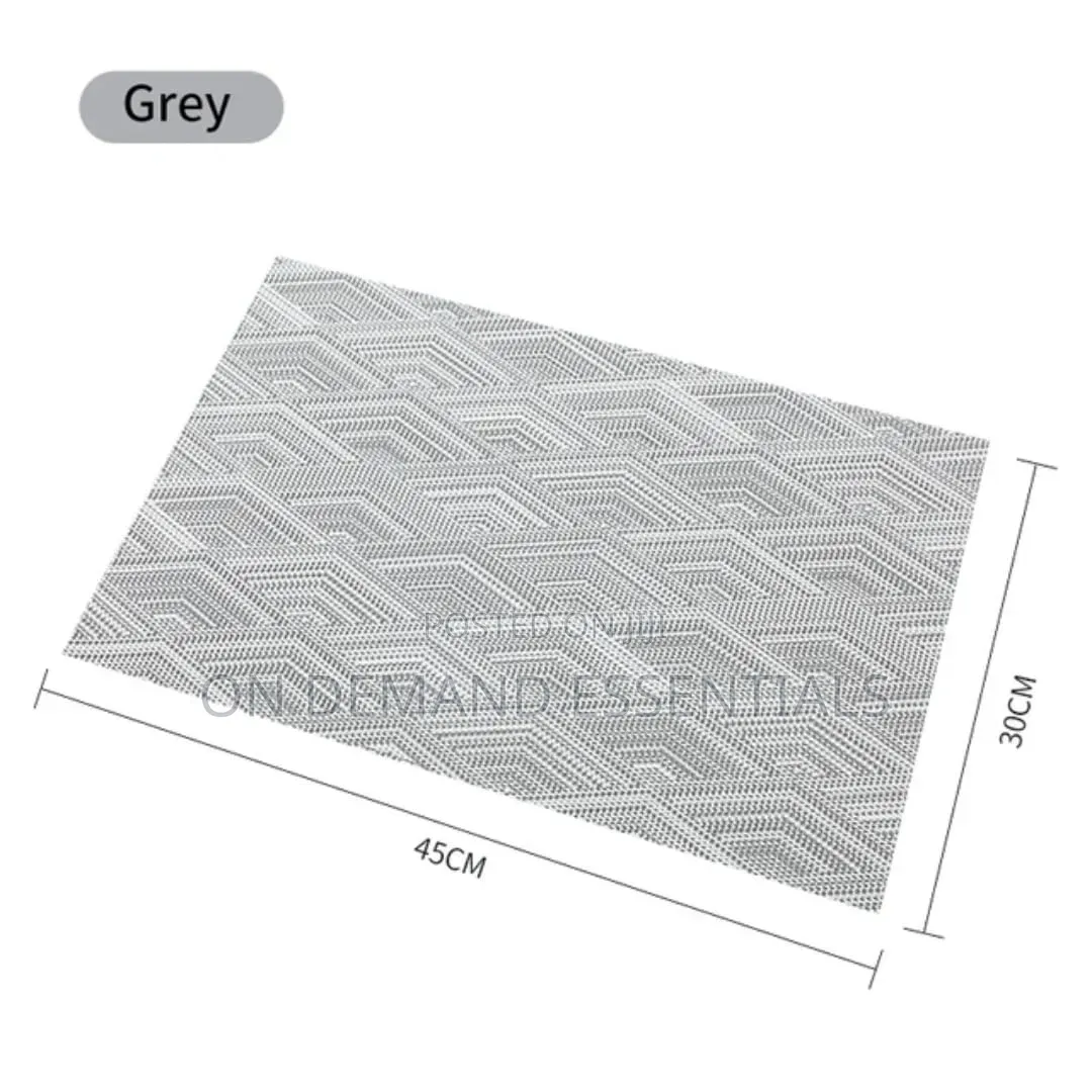 6pcs PVC Table Mats