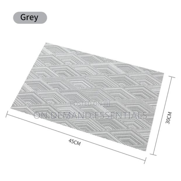 6pcs PVC Table Mats