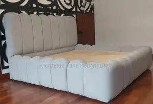 Cream 5 by 6 Bubble Bed