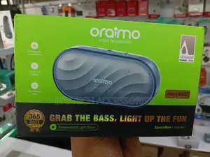 This Is an Oraimo SpaceBox (OBS-382) Portable Wireless Speaker.