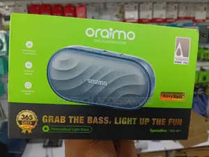 This Is an Oraimo SpaceBox (OBS-382) Portable Wireless Speaker.