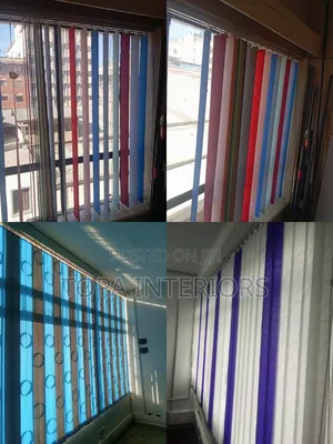 Modern Office Curtains (Vertical Office Window Blinds)