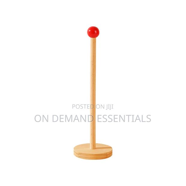 Wooden Kitchen Paper Towel Holder - thumbnail 2