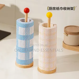 Wooden Kitchen Paper Towel Holder