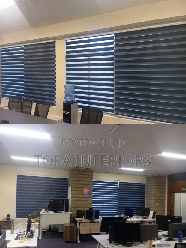 Premium Modern Horizontal Office Roller Window Blinds - thumbnail 2