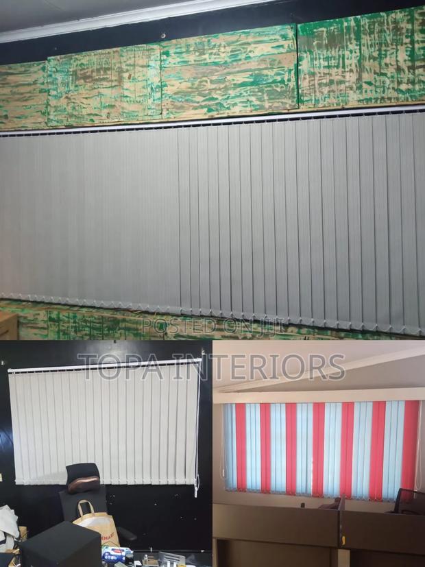 Professional Installation of Vertical Office Curtains
