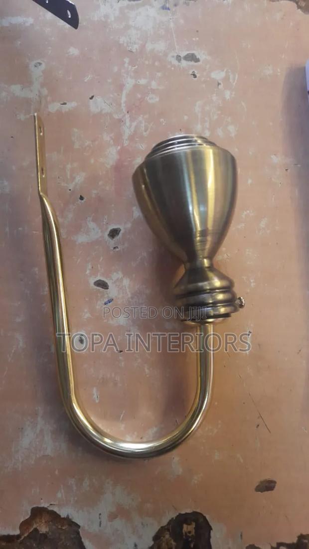 Beautiful Metallic Wall Curtain Tiebacks - thumbnail 2