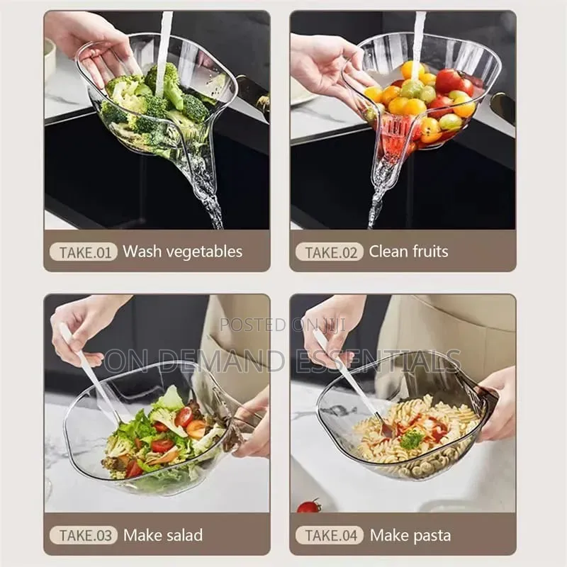 New Multifunctional Drain Basket Drain Bowl
