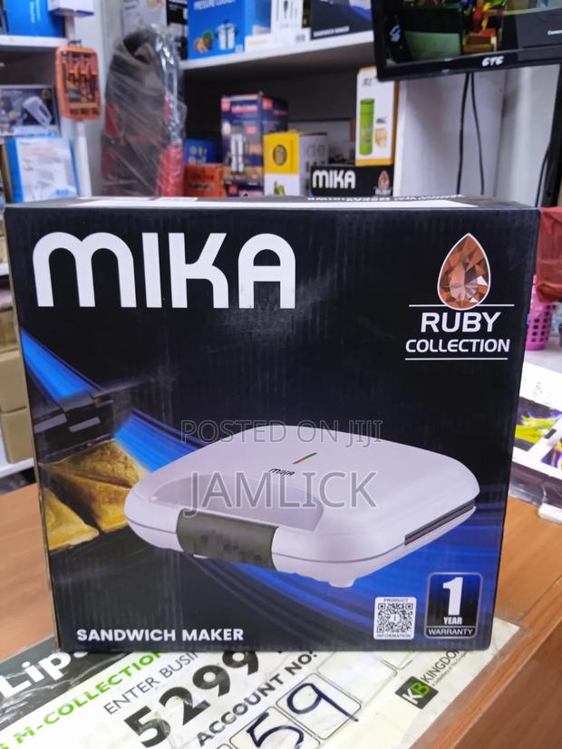 Ruby Collection – Mika 2-Slice Sandwich Maker - Sw - thumbnail 2