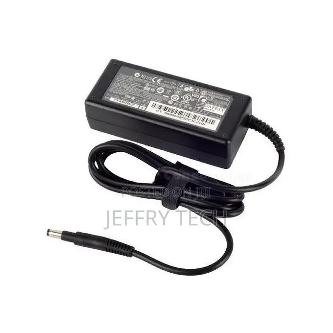 HP Long End Charger 19.5V 3.33a (4817) - Black