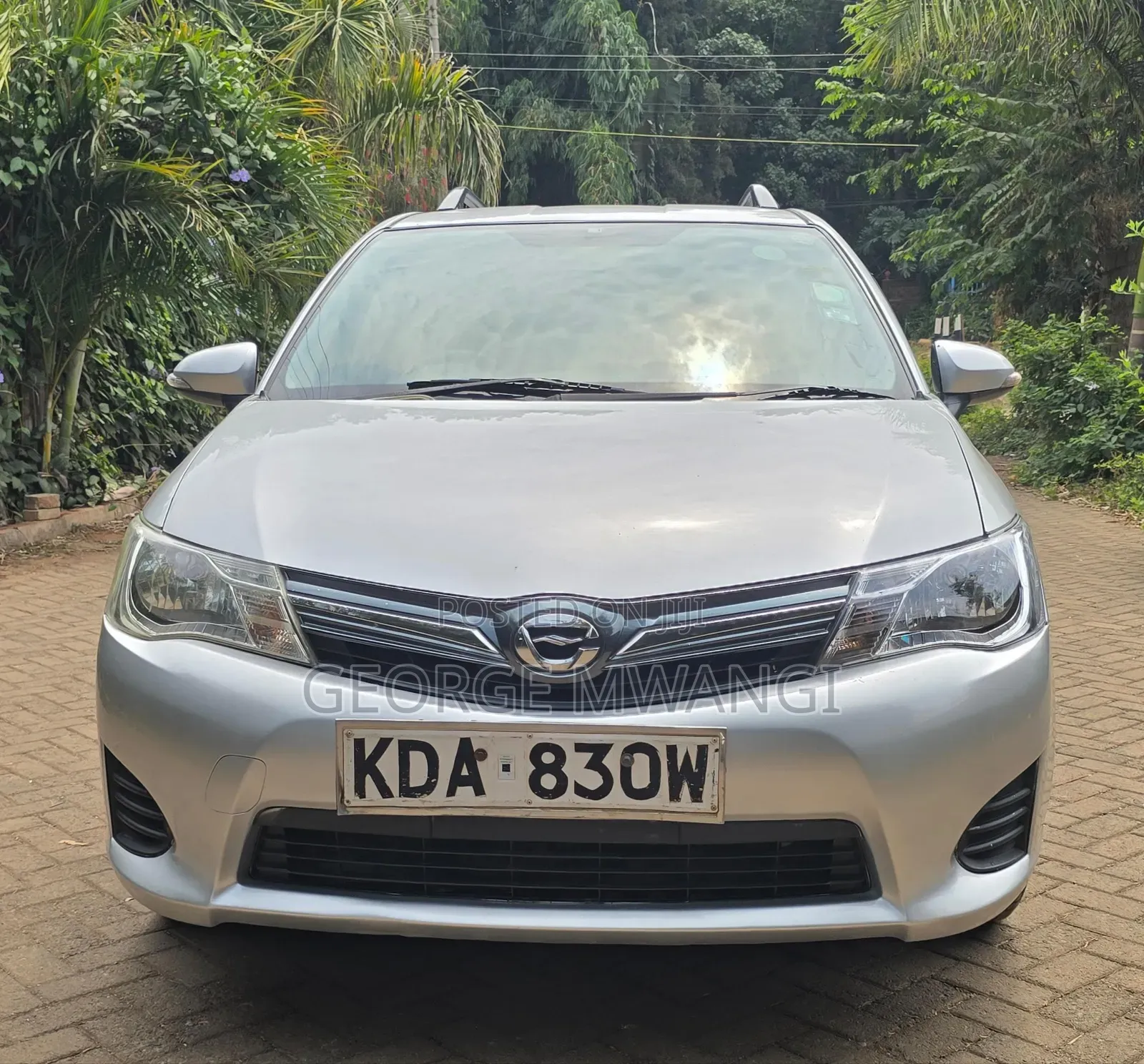 Toyota Corolla Fielder 2013 Silver