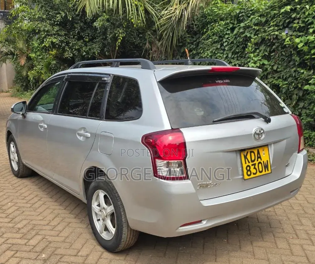 Toyota Corolla Fielder 2013 Silver