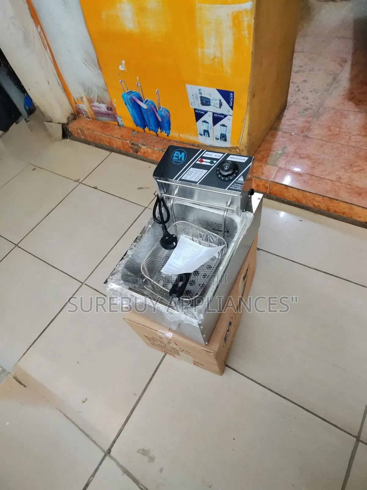 6ltrs Electromate Deep Fryer