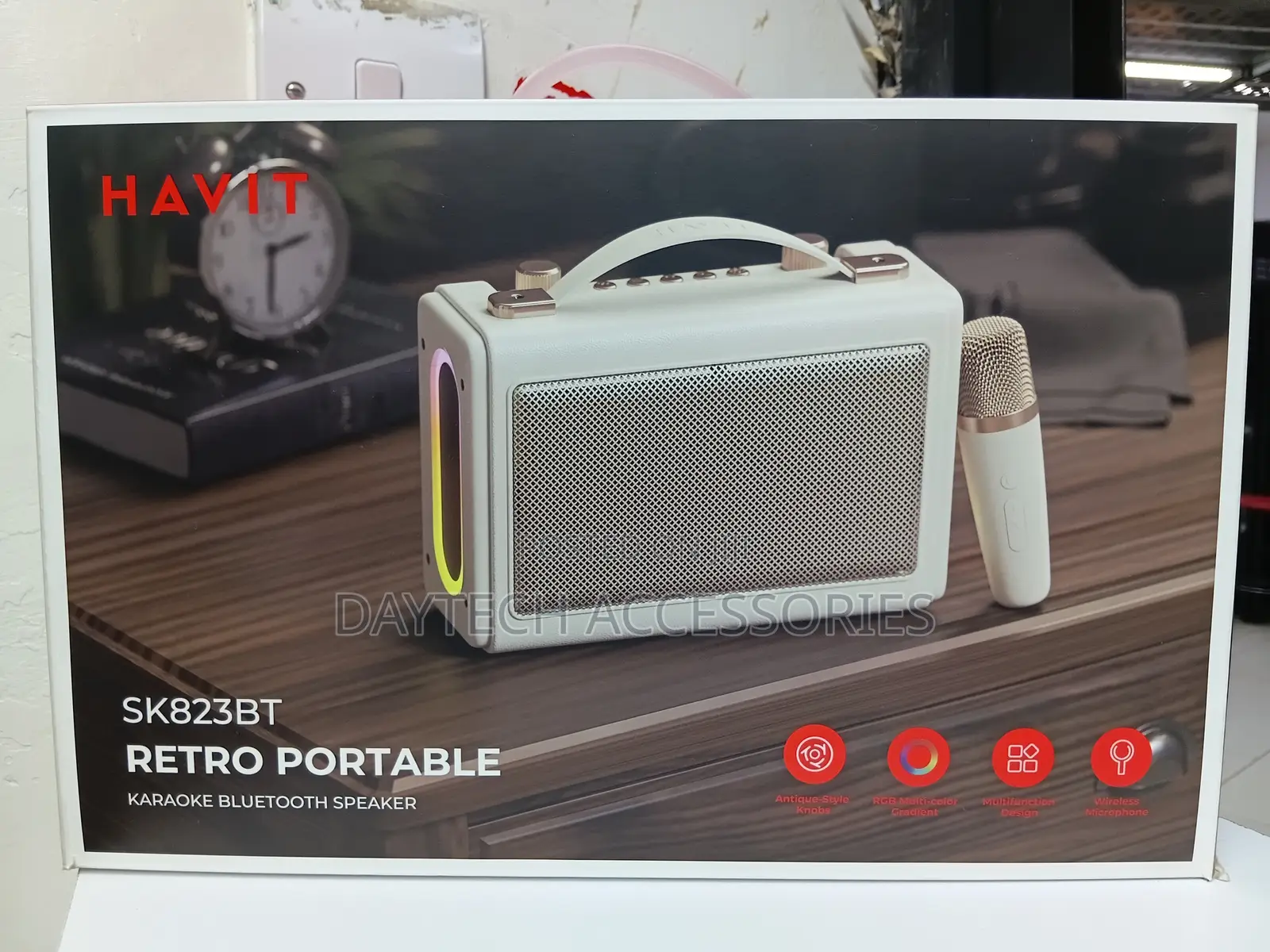Havit SK823BT Wireless Portable Karaoke Rechargeable Bluetooth Speaker