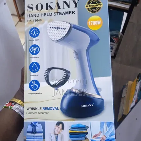 Wrinkle-Free in Minutes – Sokany Garment Steamer
- Sw
