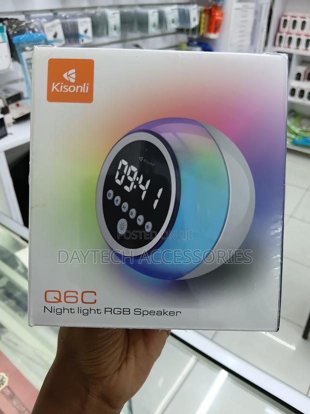 This Is a Kisonli Q6C Night Light and Speaker. - main view