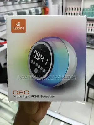 This Is a Kisonli Q6C Night Light and Speaker.