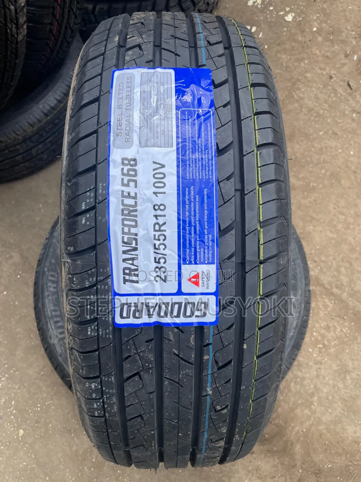 Tyre Goodard 235/55r18 100v