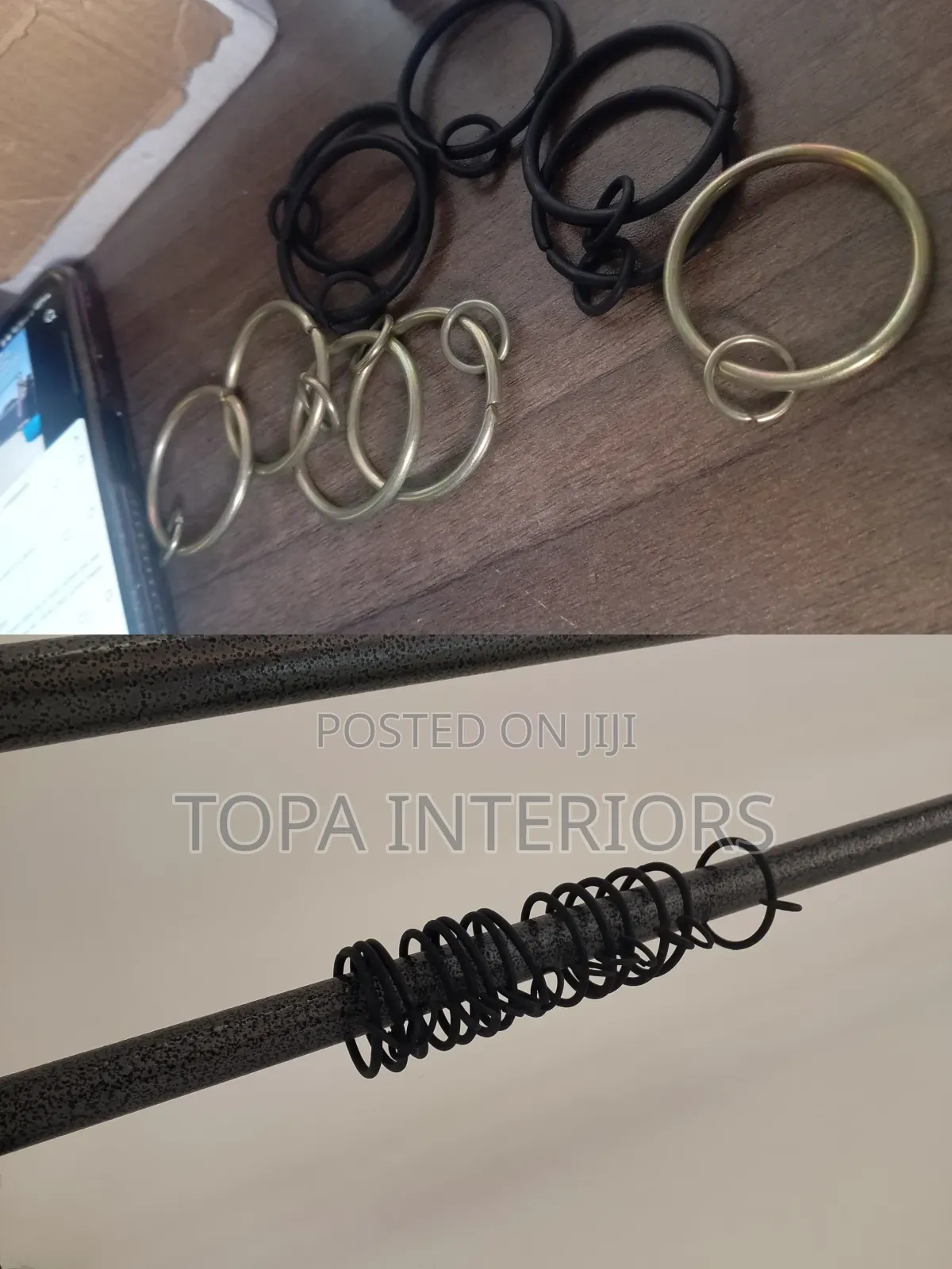 Curtain Pole Rings Rod Accessories