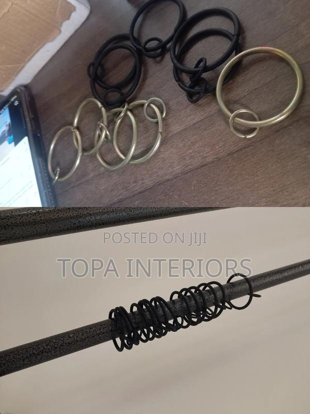 Curtain Pole Rings Rod Accessories