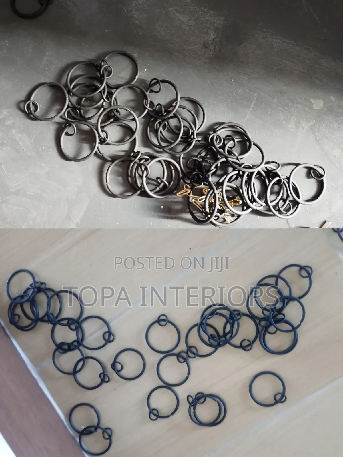 Curtain Pole Rings Rod Accessories