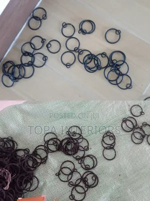 Drapery Metal Rings Accessories for Curtain Rods