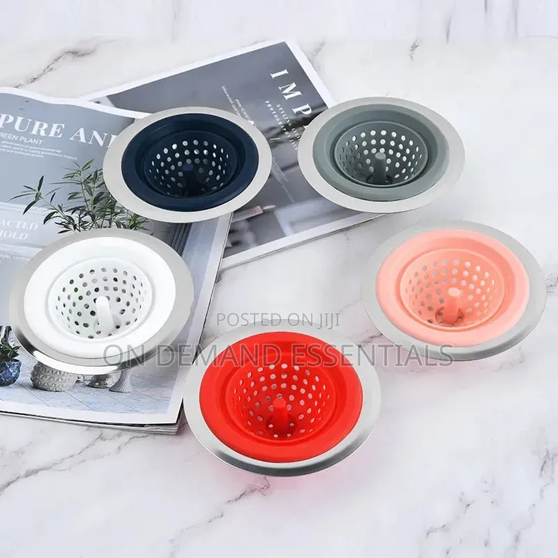 Silicone Bathroom Sink Drains Bathtub Plugs Strainers