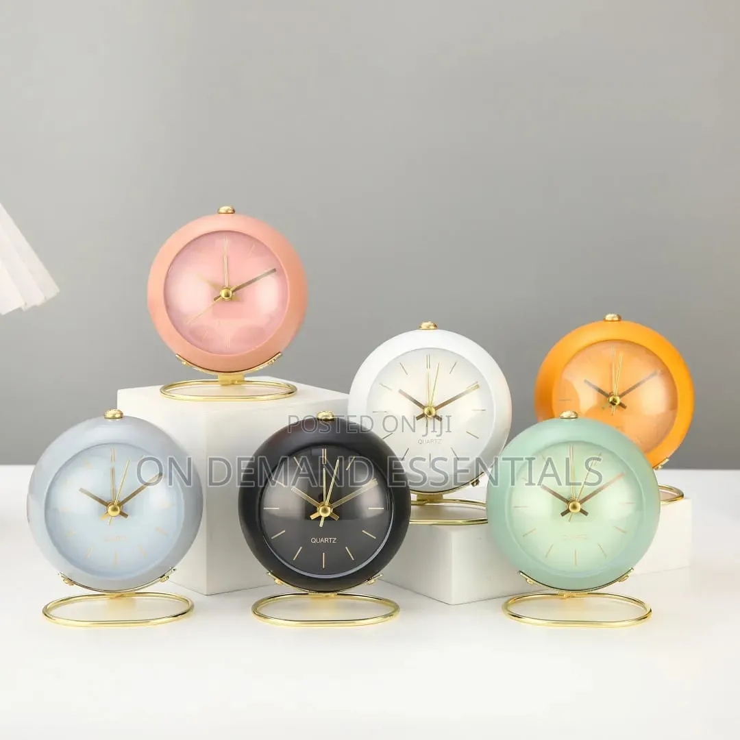 Silent Non Ticking Retro Vintage Alarm Clock
