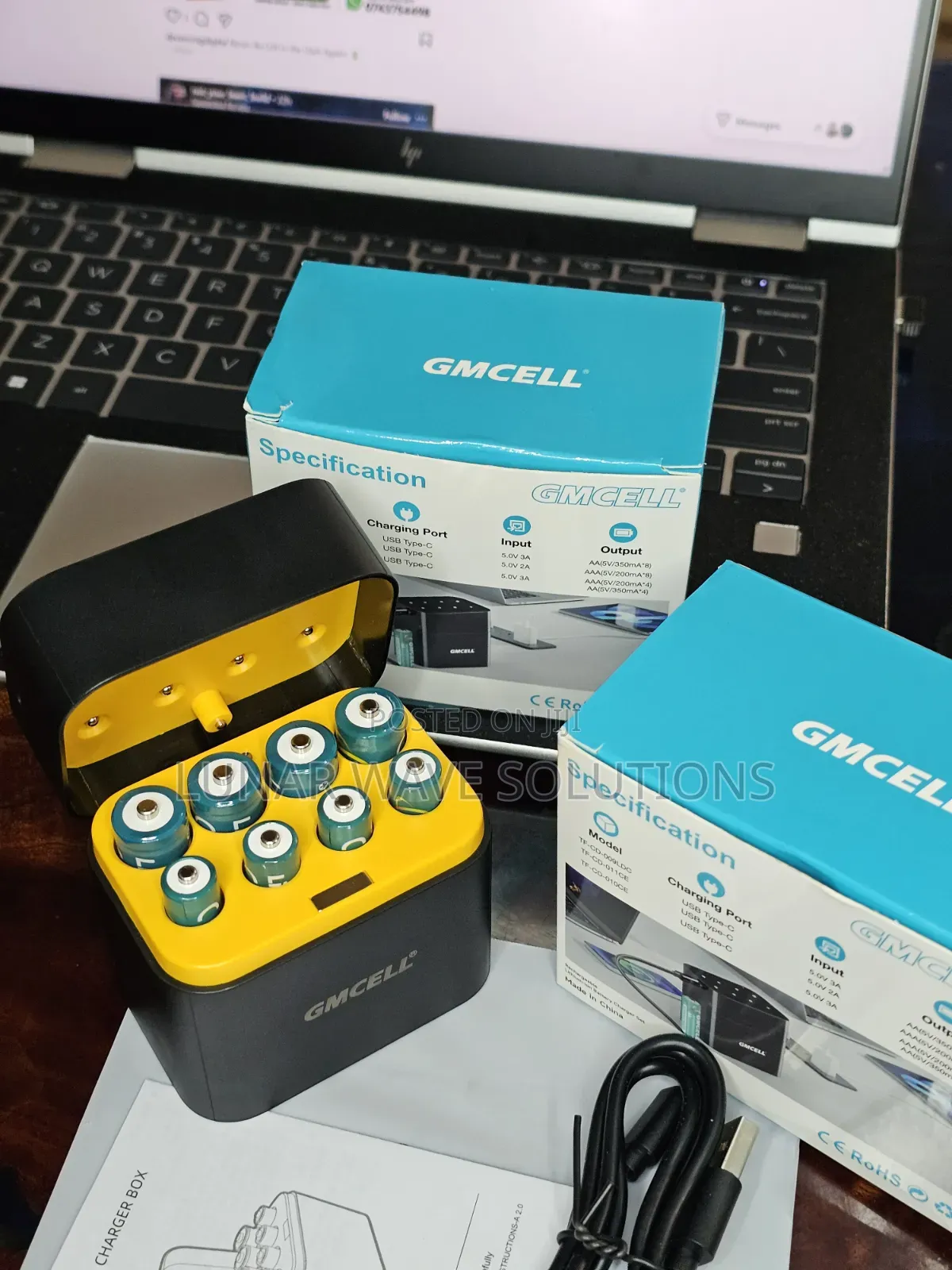 Rechargeable GMCELL AA and AAA Batteries