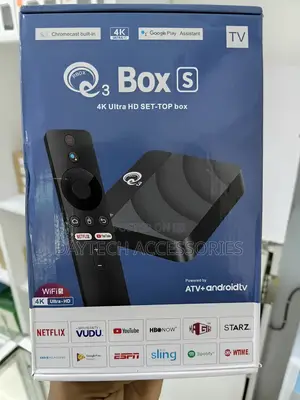 Android Q3 Box S- Ultra Hd TV Box