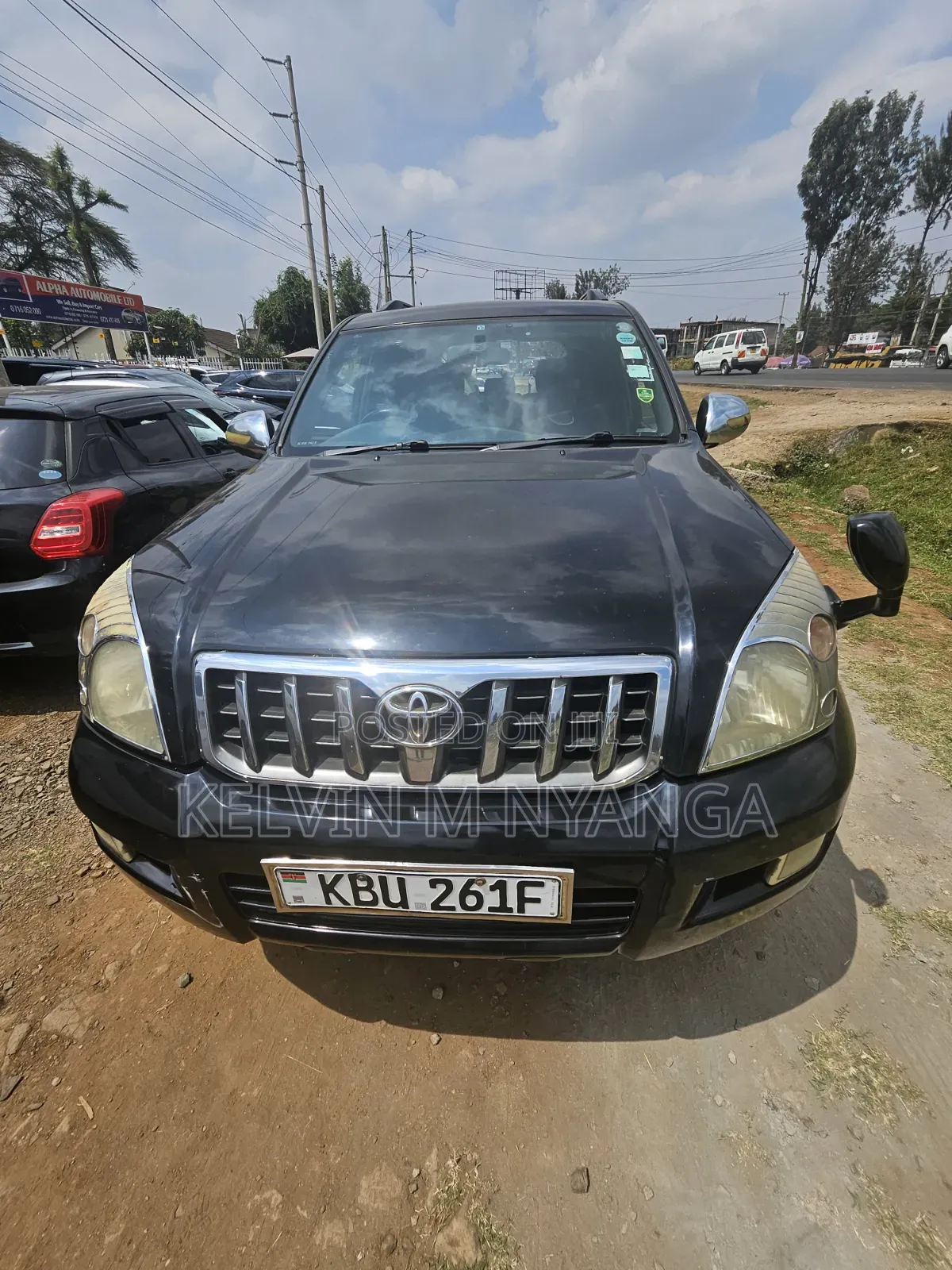 Toyota Land Cruiser Prado 2008 Black
