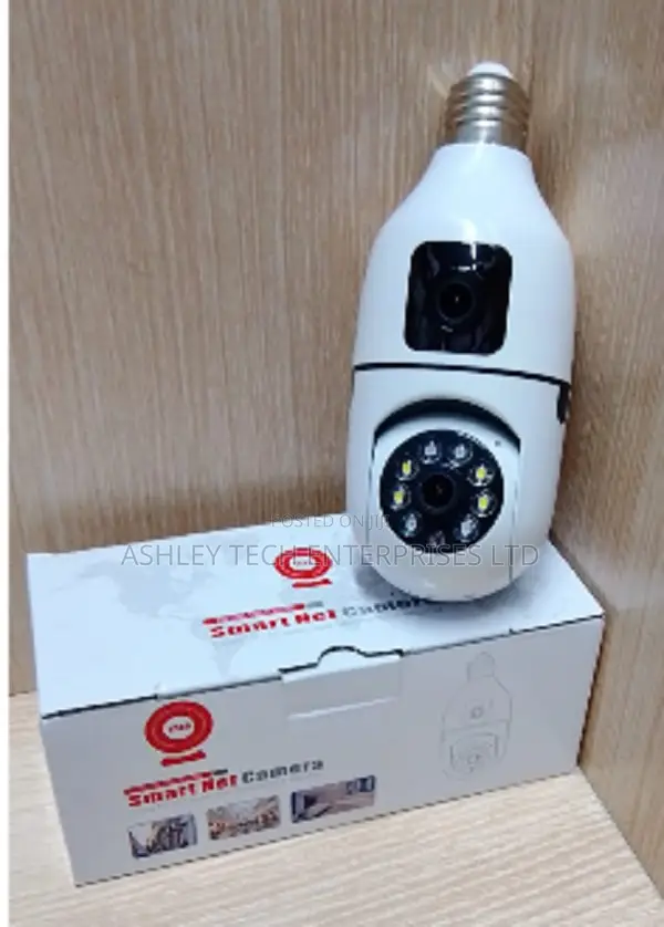 V380 Wifi Smart Net Dual Bulb PTZ Camera Dual Lens