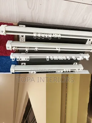 Modern Curtain Rail Tracks for Commercial and Residential Buildings