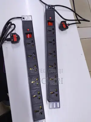 MTN 6-Way Uk Plug Pdu Black