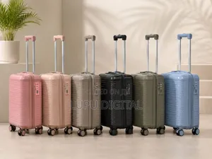 3 In1 Rubber Travel Suitcases
