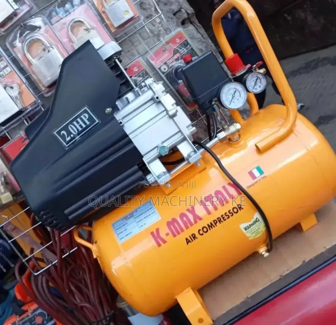 Heavy-Duty Kmax 200l Petrol Air Compressor
