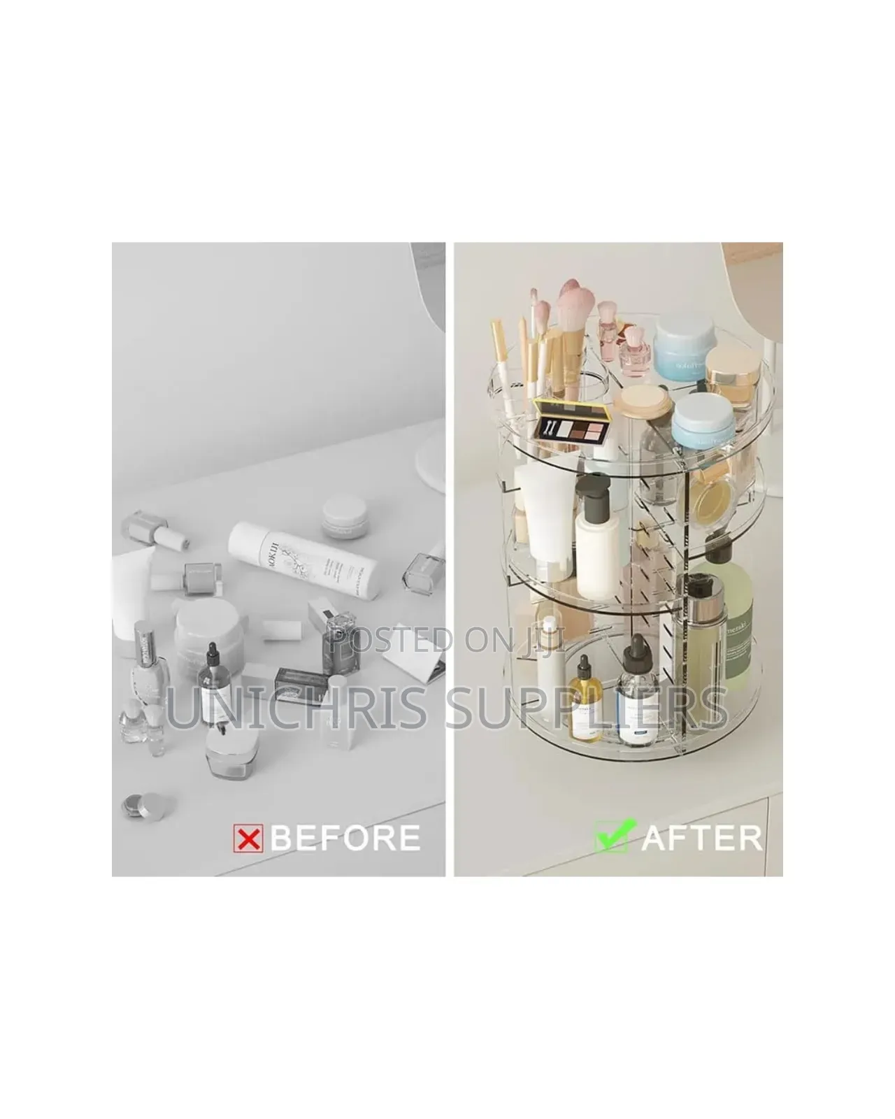 Rotating Makeup Organizer 360°