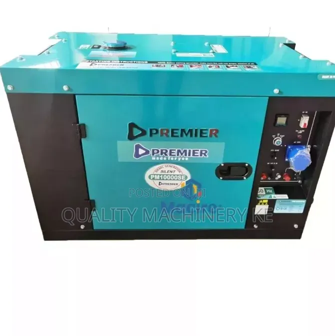 Powerful Premier 9.2kva Backup Silent Diesel Generator
