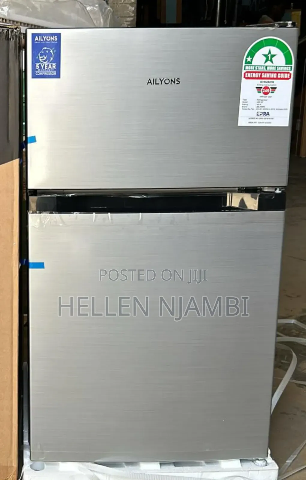 87 Litres Double Door Ailyons Refrigerator
