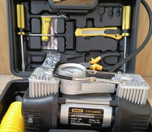 DERA 2-Cylinder Portable Air Compressor - thumbnail 2