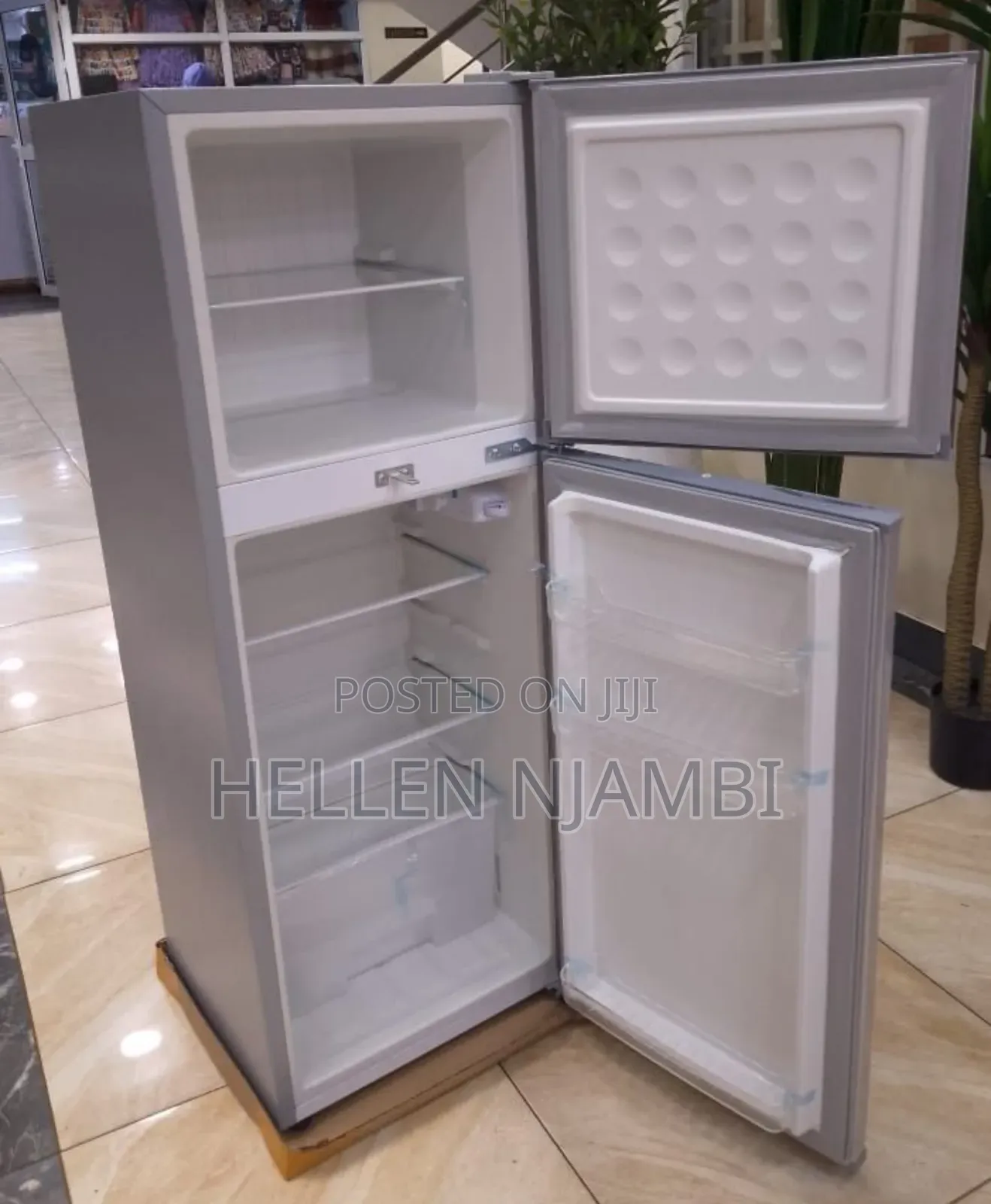 Volsmart 138l Fridge Freezer Double Door Refrigerator Vl-Bcd138