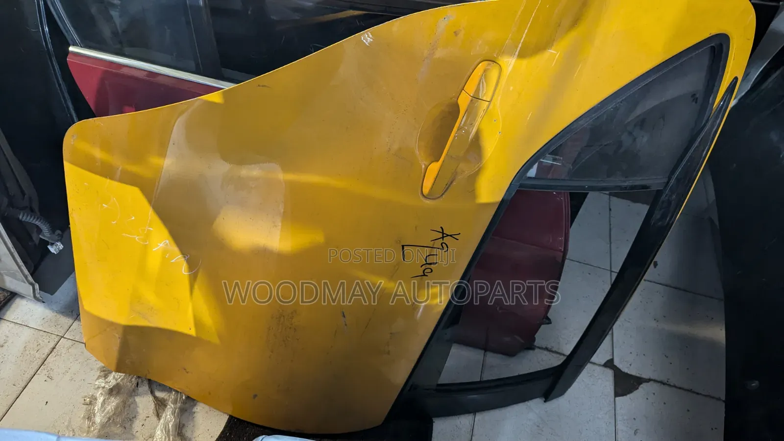 Toyota Aqua Rear Door