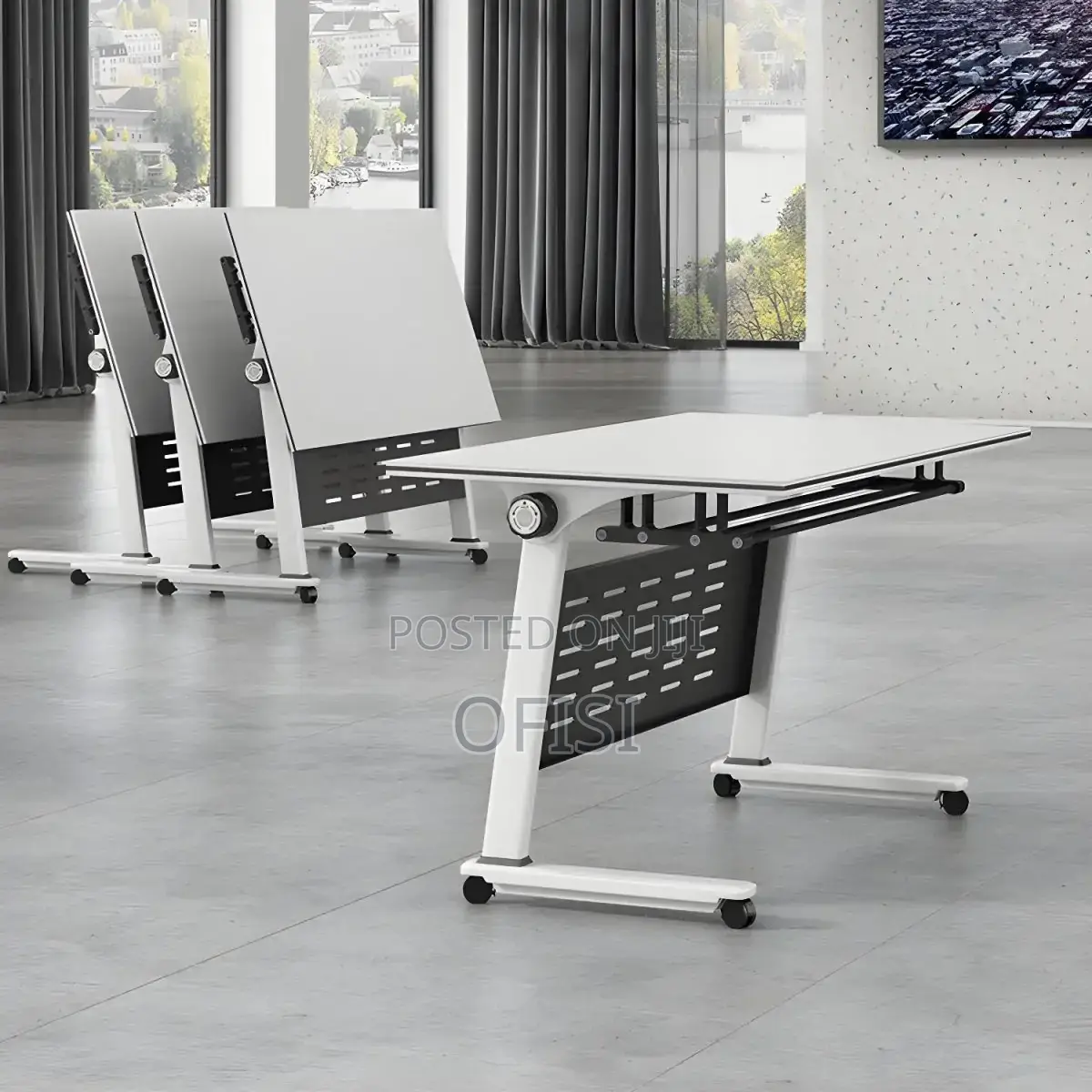 Foldable Table; Imported Foldable Office Training Table