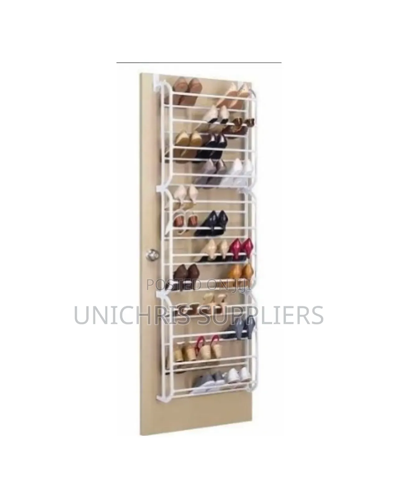 *36 Pairs Behind the Door Shoe Rack