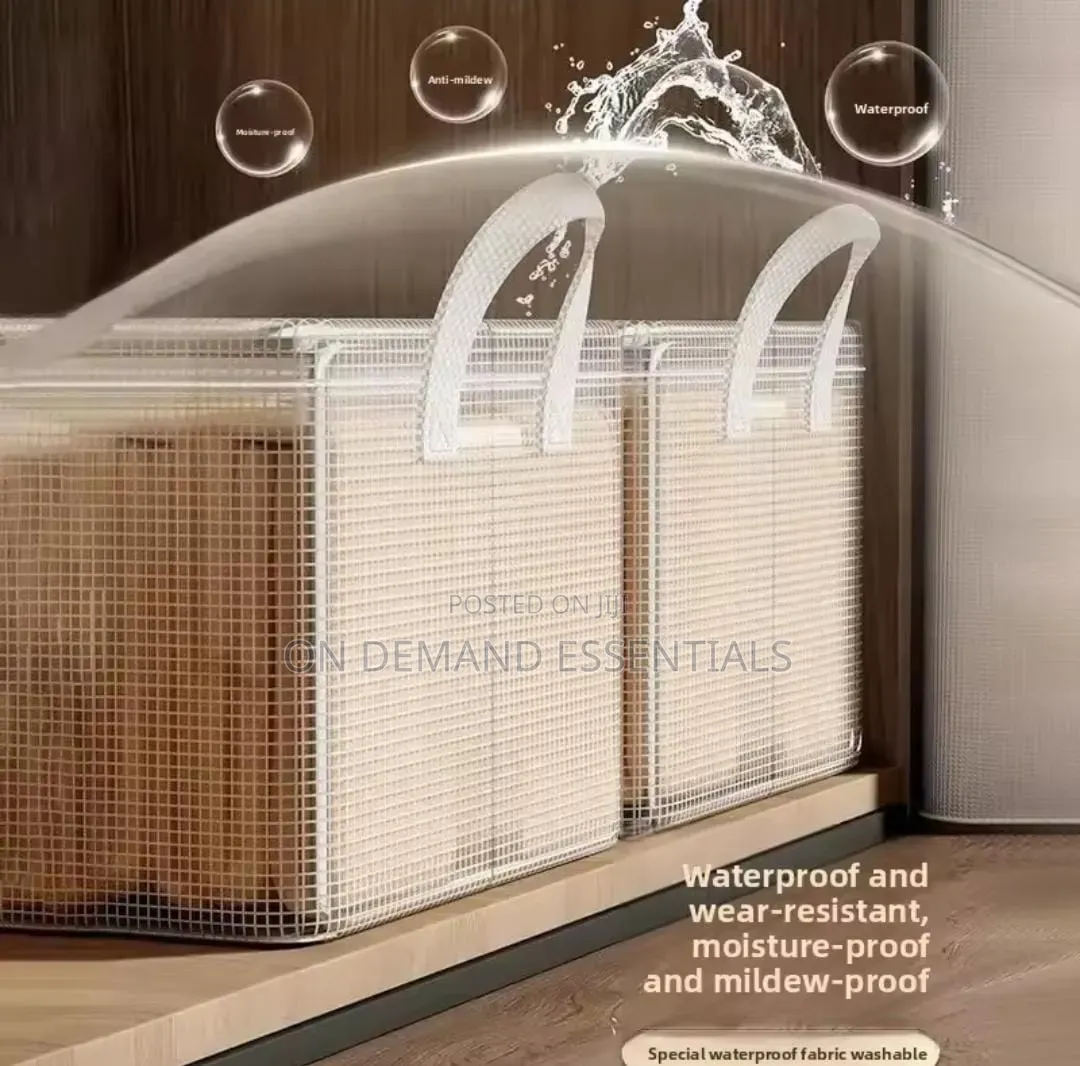 High Quality Transparent Folding Wardrobe Organizer With Cover