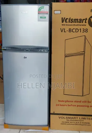 138l Volsmart Double Door Fridge