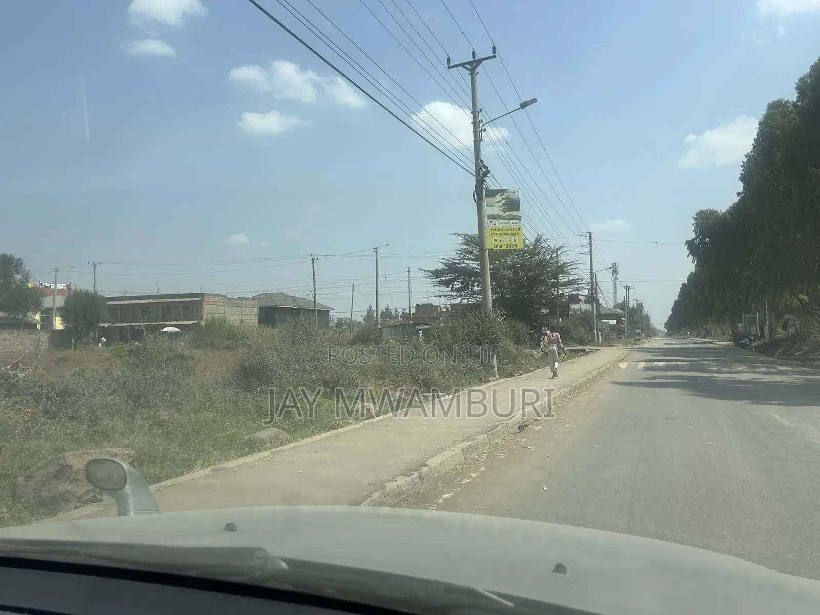1/2 Acre on Tarmac Syokimau