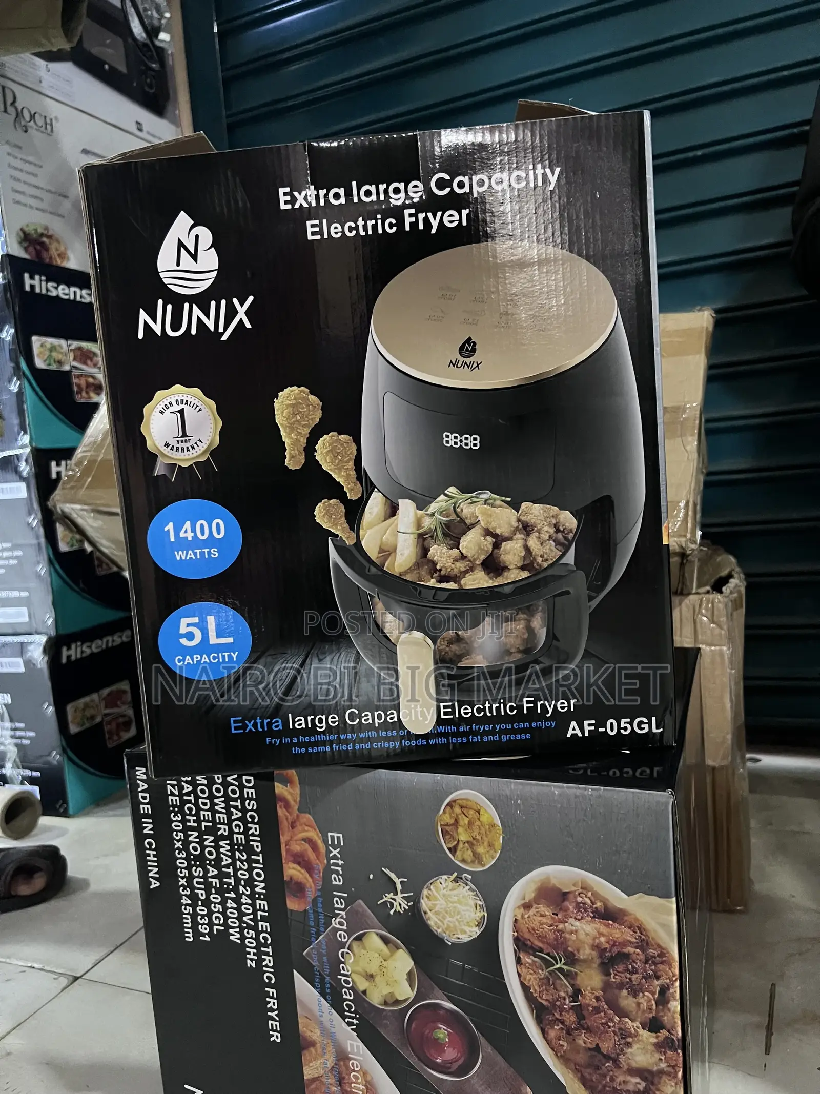Nunix Extra Large Capacity Air Fryer